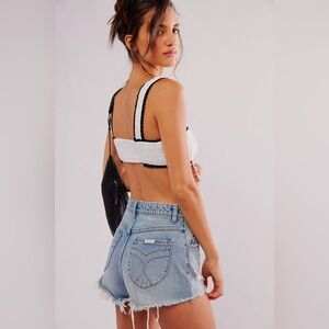 Rolla's | Dusters Cut Off‎ Shorts | High Rise Slim | Sylvie Blue | Women’s 25